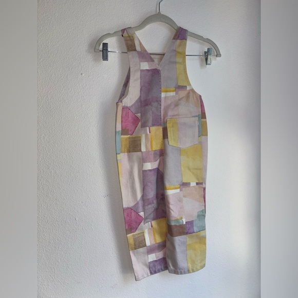 Favourite People 'Elmer' Floral Overalls Size 2/3 NWT - Picture 5 of 6